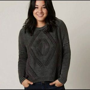 Gilded intent Grey sweater